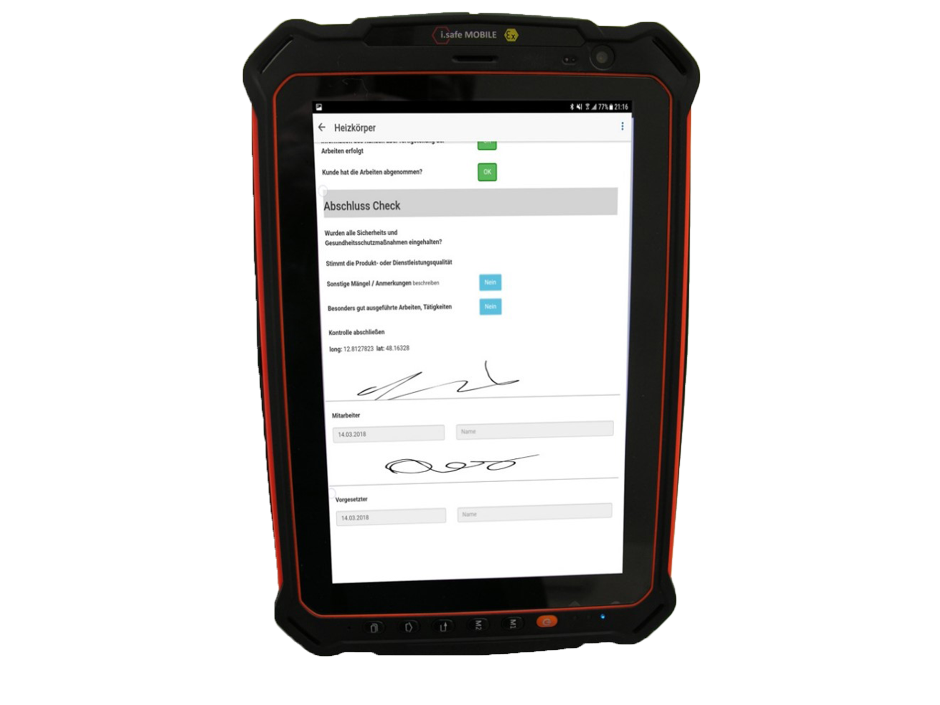 Digital signatures