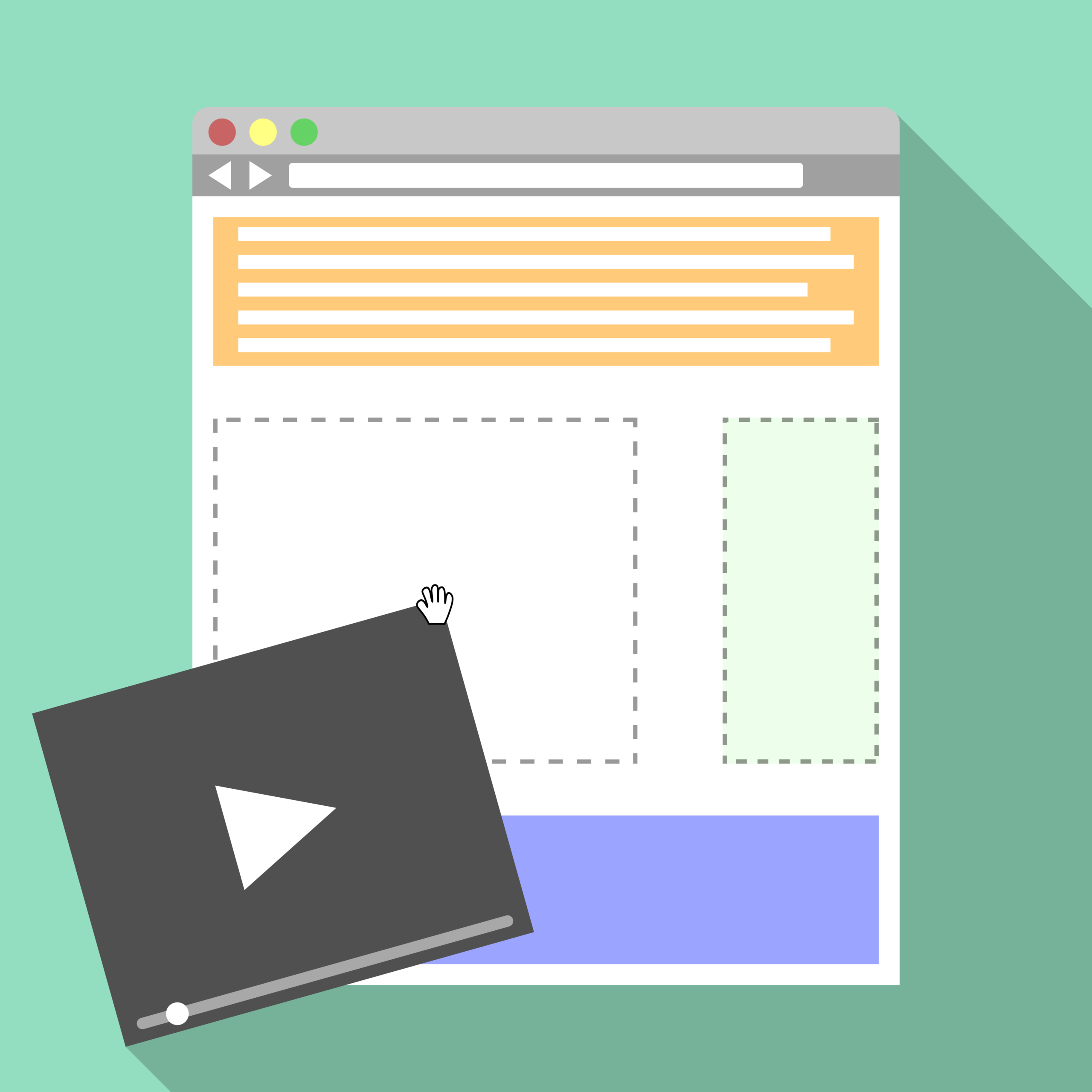 Web,Page,Building,Concept.,Flat,Web,Page,Constructor.,Drag,And