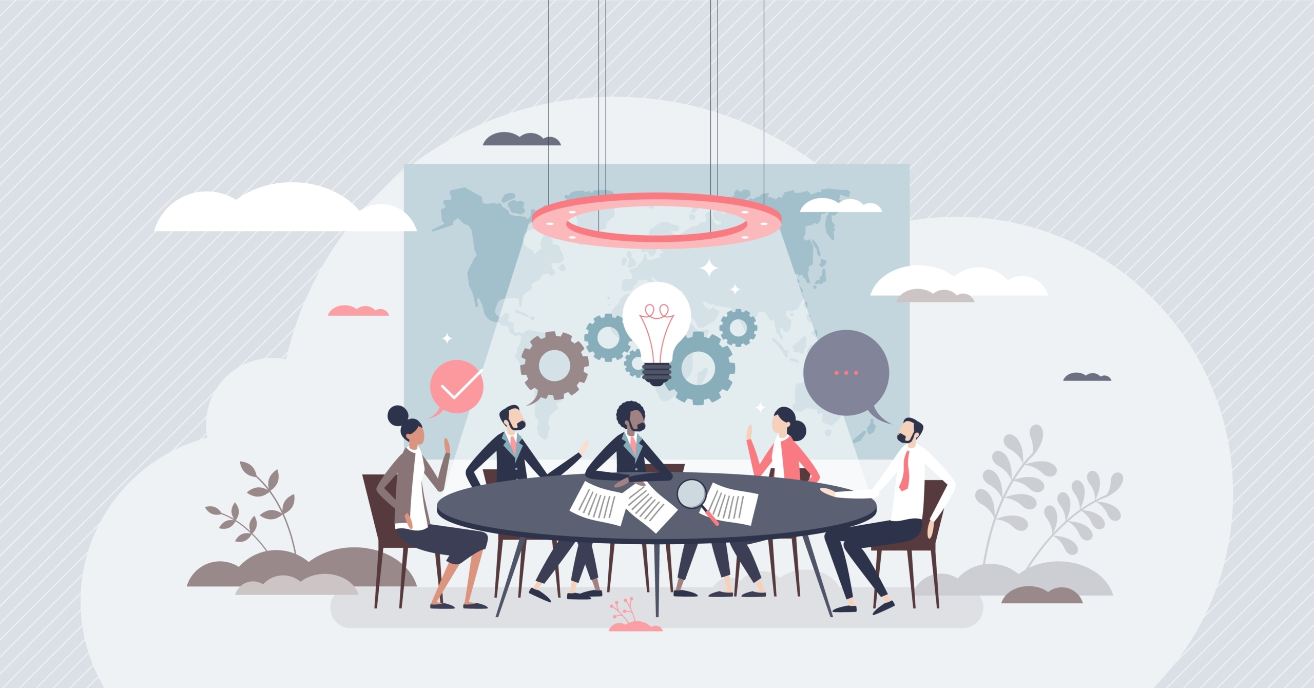 Council,Meeting,And,Ceo,Head,Discussion,And,Brainstorm,Tiny,Person